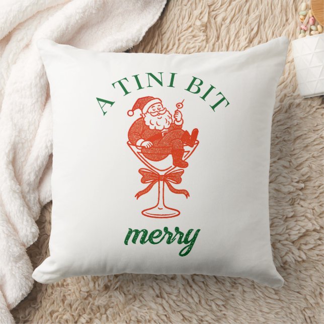 Almofada Um Natal Um Pouco Alegre Papai Noel (Cobertor)