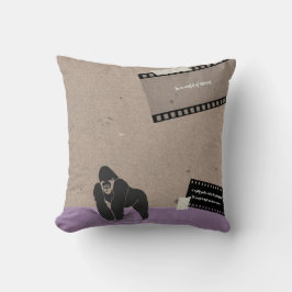 Almofada Um poderoso cobrir de gorila