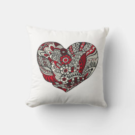 Almofada Um pouco de vermelho