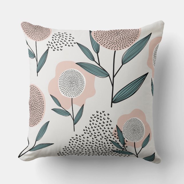 Almofada Um rosa (Frente)