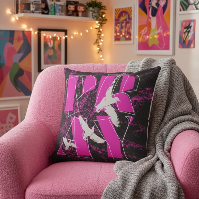 Almofada Um Simples Lembrete, Rezar à Fé Cristã (Soft vibes, bold attitude. PRAY turns any room into a whole mood.)