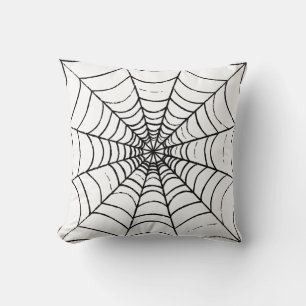 Almofada Um simples Travesseiro decorativo de aranha