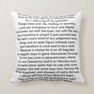 Almofada Um sonho da noite de plenos Verões