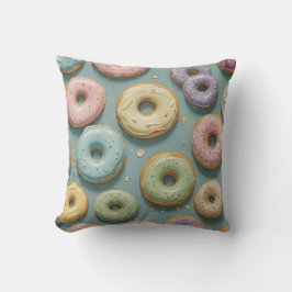 Almofada Um Sonho de Rosquinha de Pastel Whimsical