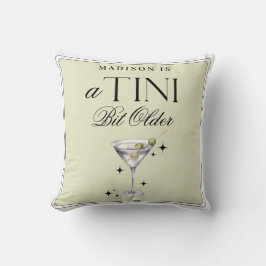 Almofada Um Tini Bit Antigo Martini Olive Birday