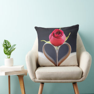 Almofada Um Travesseiro decorativo da História do Amor