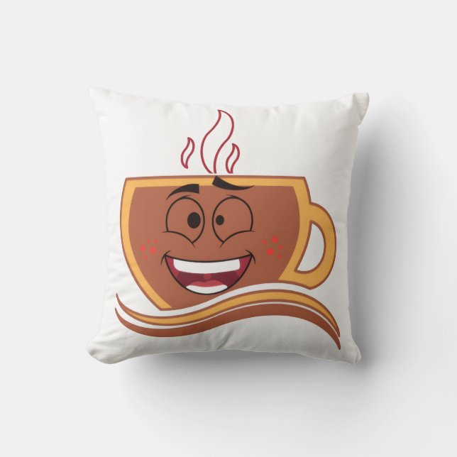 Almofada Um Verdadeiro Cafetólatra  (Frente)