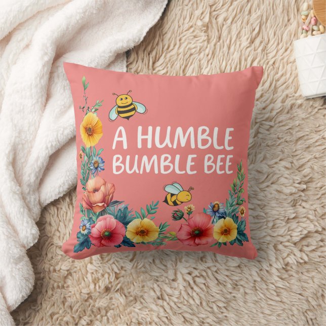 Almofada Uma Abelha Humilde (Cobertor)