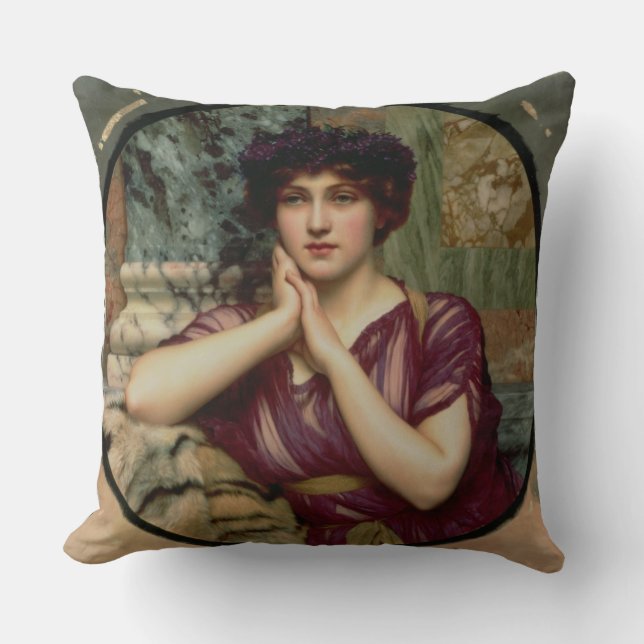 Almofada Uma Beleza clássica, 1901 (óleo em canvas) (Frente)
