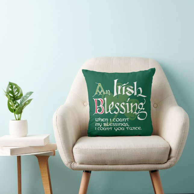 Almofada Uma Bênção Irlandesa (Cadeira)