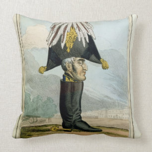 Almofada Uma bota de Wellington - ou a cabeça do Armye,
