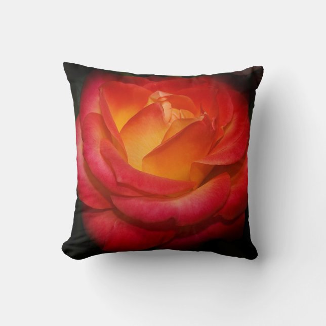 Almofada Uma chama de Rosa (Frente)
