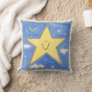 Almofada Uma Estrela Sorridente