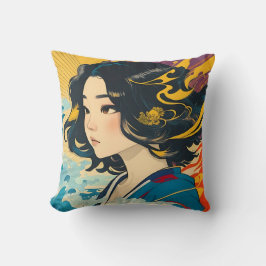 Almofada Uma jovem vietnamita