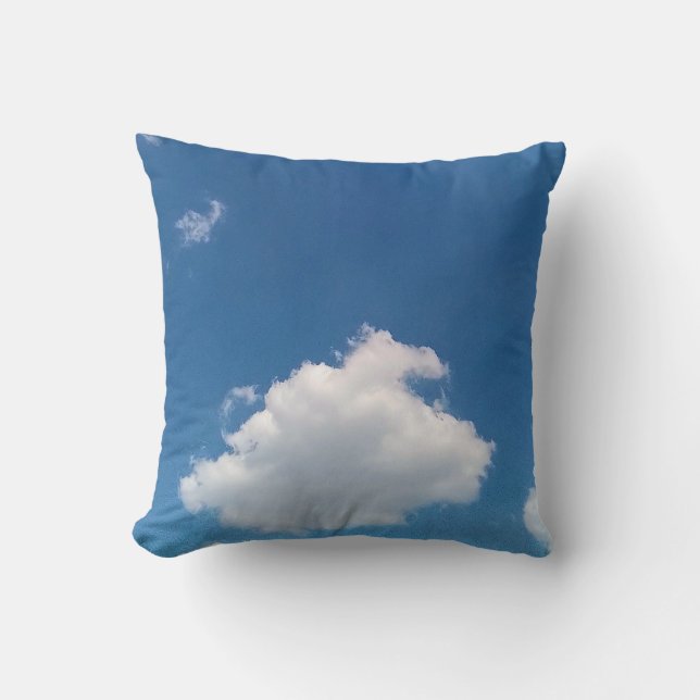 Almofada Uma nuvem simples (Frente)