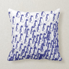 Almofada Uma pilha dos pinguins