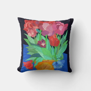 Almofada Uma Tulipa Azul