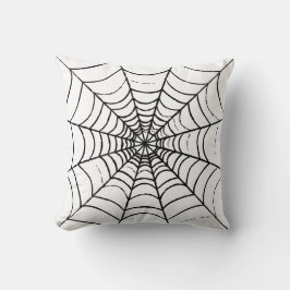 Almofada Uma Web de aranha simples