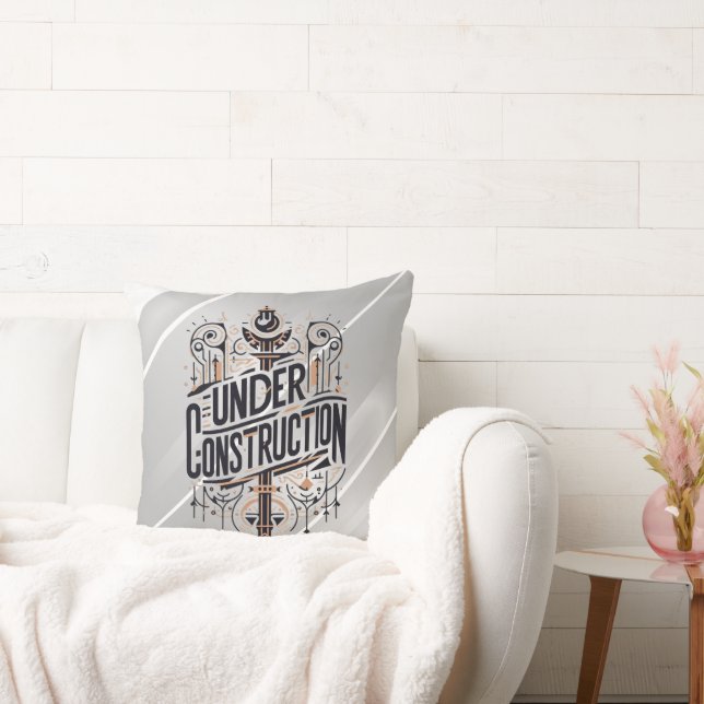 Almofada Under Construction (Sofá)