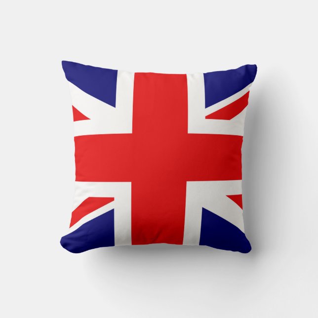 ALMOFADA UNIÃO JACK - BANDEIRA BRITÂNICA (Frente)