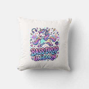 Almofada Unicórnio Baixo Drop Unicórnio Presente Ideia Tipo