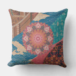 Almofada Unidade no Travesseiro decorativo de Fusão Cultura