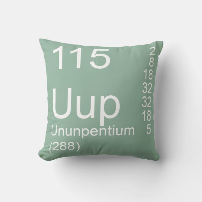 Almofada Ununpentium (Frente)