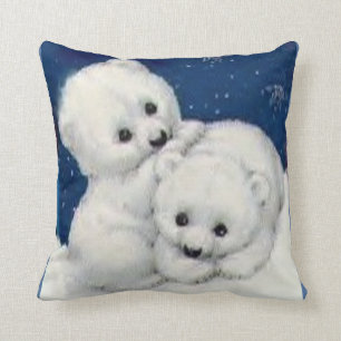 Almofada Urso Cubs polar bonito