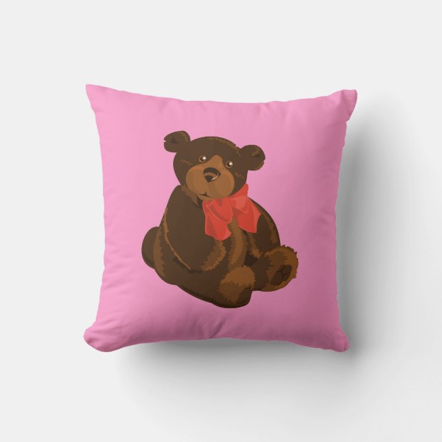 Almofada Urso de desenho animado bonito (Frente)