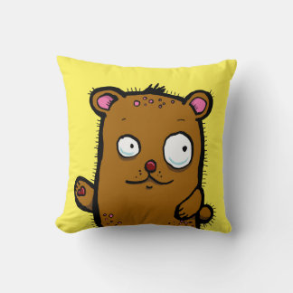 Almofada Urso de desenho animado fofo acenando