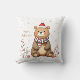 Almofada Urso de Natal