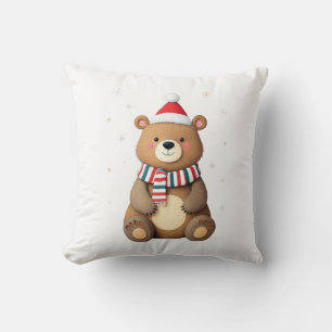 Almofada Urso de Natal