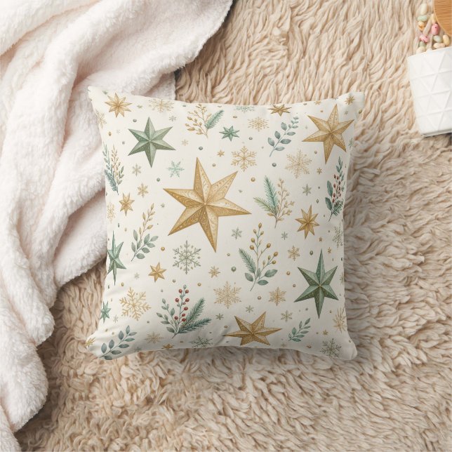 Almofada Urso de Natal Sem Costura  (Cobertor)