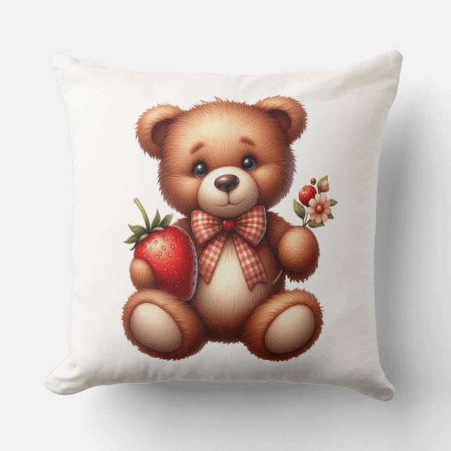Almofada Urso de pelúcia (Frente)