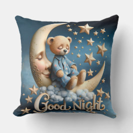 Almofada Urso de Teddy Dormindo