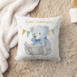 Almofada Urso de Teddy Personalizado lendo um livro
