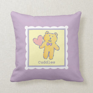Almofada Urso de ursinho dos sonhos doces com lavanda do