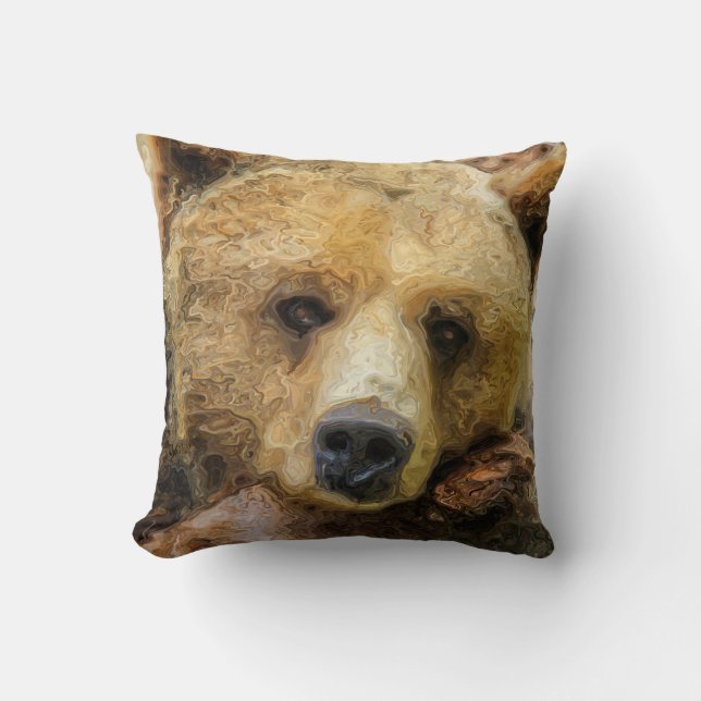 Almofada Urso de urso preguiçoso (Frente)
