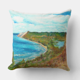 Almofada Urso Dormente Duna Lakeshore Michigan Beach