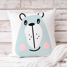 Almofada Urso engraçado bonito