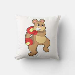 Almofada Urso na caixa com luvas in a box