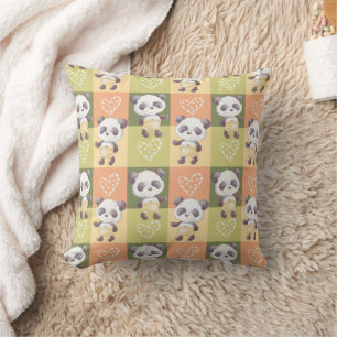 Almofada Urso Panda Bonito