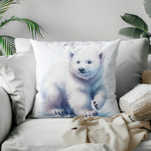 Almofada Urso Polar Legal, Tranquilo e Imparável