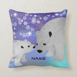 Almofada Urso polar personalizado