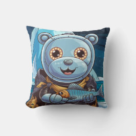 Almofada urso polar robô