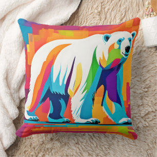 Almofada Urso Polar Vibrante
