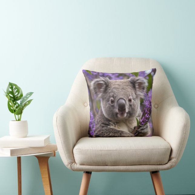 Almofada Urso Purple Jacaranda Koala (Cadeira)