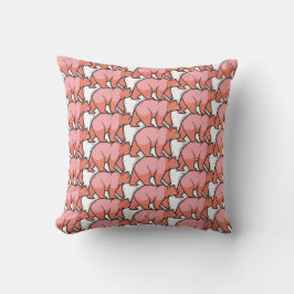 Almofada Urso Rosa Pop Art