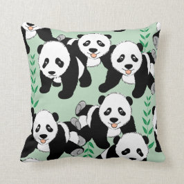 Almofada Ursos de panda gráficos