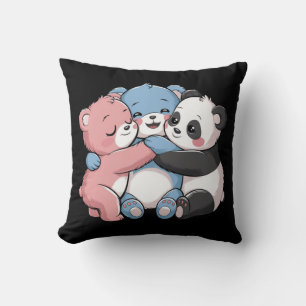 Almofada Ursos de Teddy Bonitos com Panda